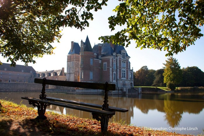 Chateau_Bussiere_Loiret_automne