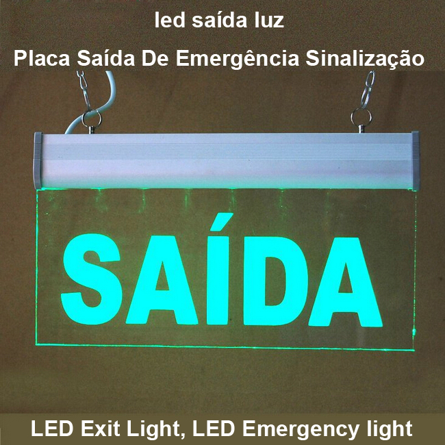 Placa-Saida-De-Emergencia-Sinalizacao-Efeitos-De-Luzes-Led-Emergency-Light-Led-font-b-Exit-b